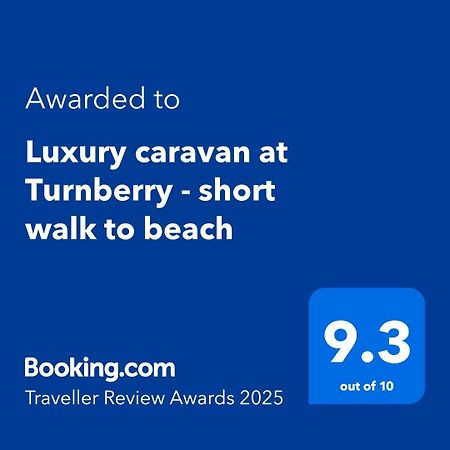 Luxury Caravan At Turnberry - Short Walk To Beach Girvan Luaran gambar