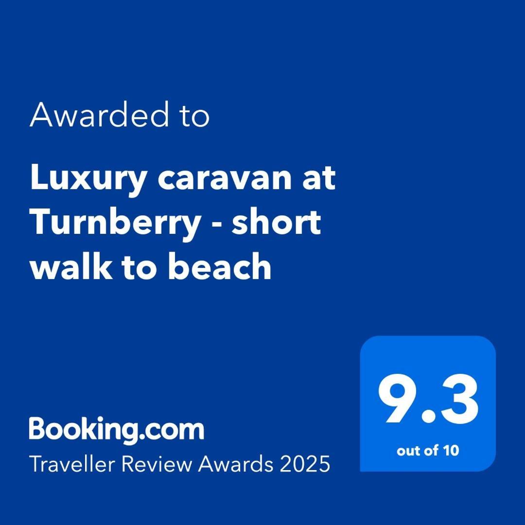 Luxury Caravan At Turnberry - Short Walk To Beach Girvan Luaran gambar